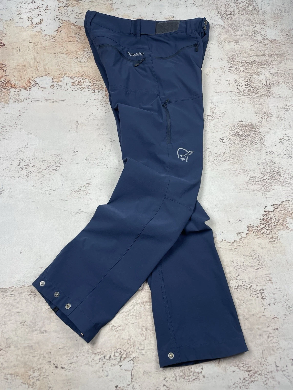 Norrona M – Softshell Outdoor Pants Navy, Technical Trekking Hiking Trousers
Opens in a new window o