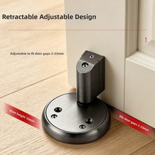 Door Damping Solution Magnetic Door Stopper Wall Friendly Installation