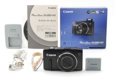  MINT in Box Canon PowerShot SX280 HS Digital Camera 20x Zoom Black From JAPAN
