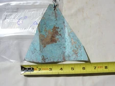 Paolo Soleri 6" Replacement Fin for Bronze or Ceramic Wind Bell Natural Patina A