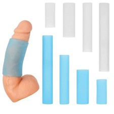 Male Penis-Extender Stretcher Max Vacuum Enhancer Enlarger Silicone Sleeve S-XXL