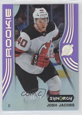 2019-20 Upper Deck Synergy Rookies Purple 30/40 Josh Jacobs #68 Rookie RC 2o7
