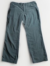 REI Co-op Mens 36x30 Hiking Pants Gray Khaki Outdoor Nylon Chino Pants