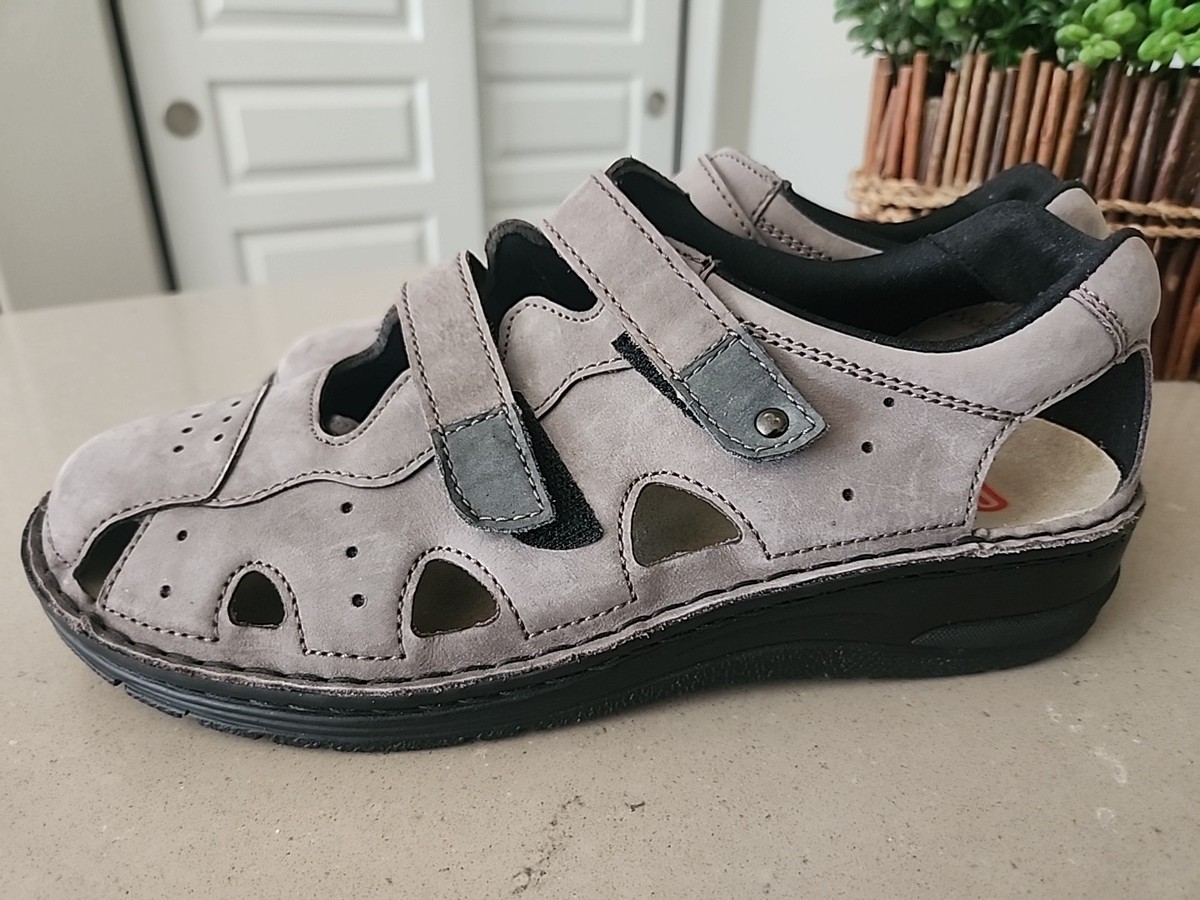 Berkemann Hamburg 1885 Women's Sz 9.5 Larena Shoes Sandals Gray | eBay