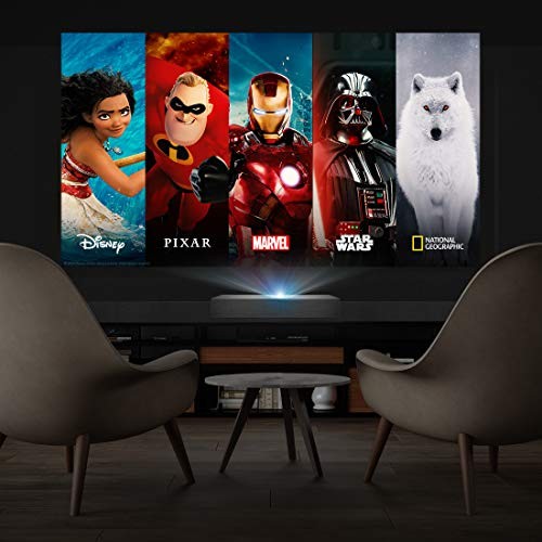 LG HU85LA 120” 4K UHD RESOLUTION (3840 X 2160) LASER SMART HOME THEATER - WHITE