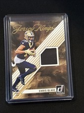 🔥Chris Olave 2024 Donruss Jersey Kings 334/425 New Orleans Saints