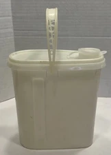 Vtg Tupperware 587-1 Beverage Buddy With Pour Seal 588-13 & Handle 2-Qt Pitcher