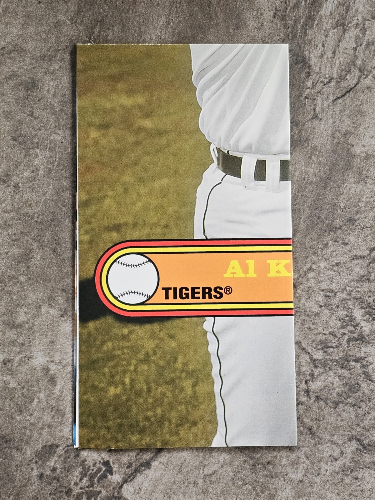 2021 Topps Heritage Al Kaline 1972 Baseball Posters Box Topper #BPB-AK 🔥