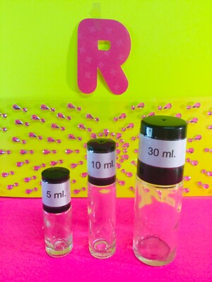 ''R & S'' 10 ml Roll on Bottles, FREE SHIPPING, Premium Quality Oils