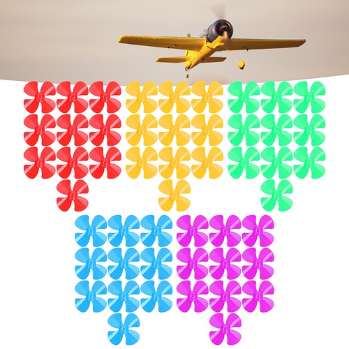 10Pcs Propeller 4 Blades Strong Wind Light Weight 40mm DIY Toy Car Propeller - Picture 6 of 37