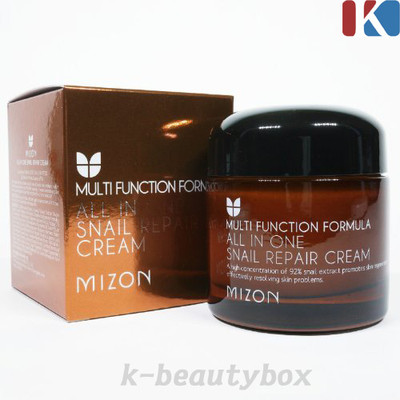 MIZON All In One Snail Repair Cream JIGOTT Snail Reparing Cream Anti-Aging Cream