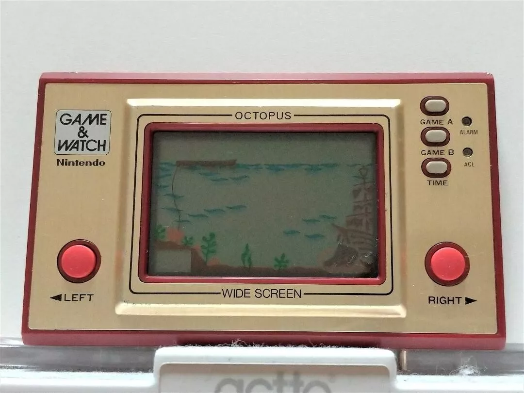 Nintendo Game Watch OCTOPUS OC-22 Console 1981 vintage |