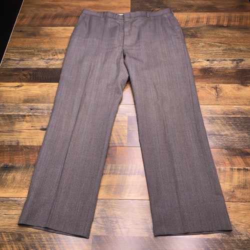 Vintage Austin Reed Suit 44R Gray Pants 35x29 2 Piece Wool - Picture 18 of 24
