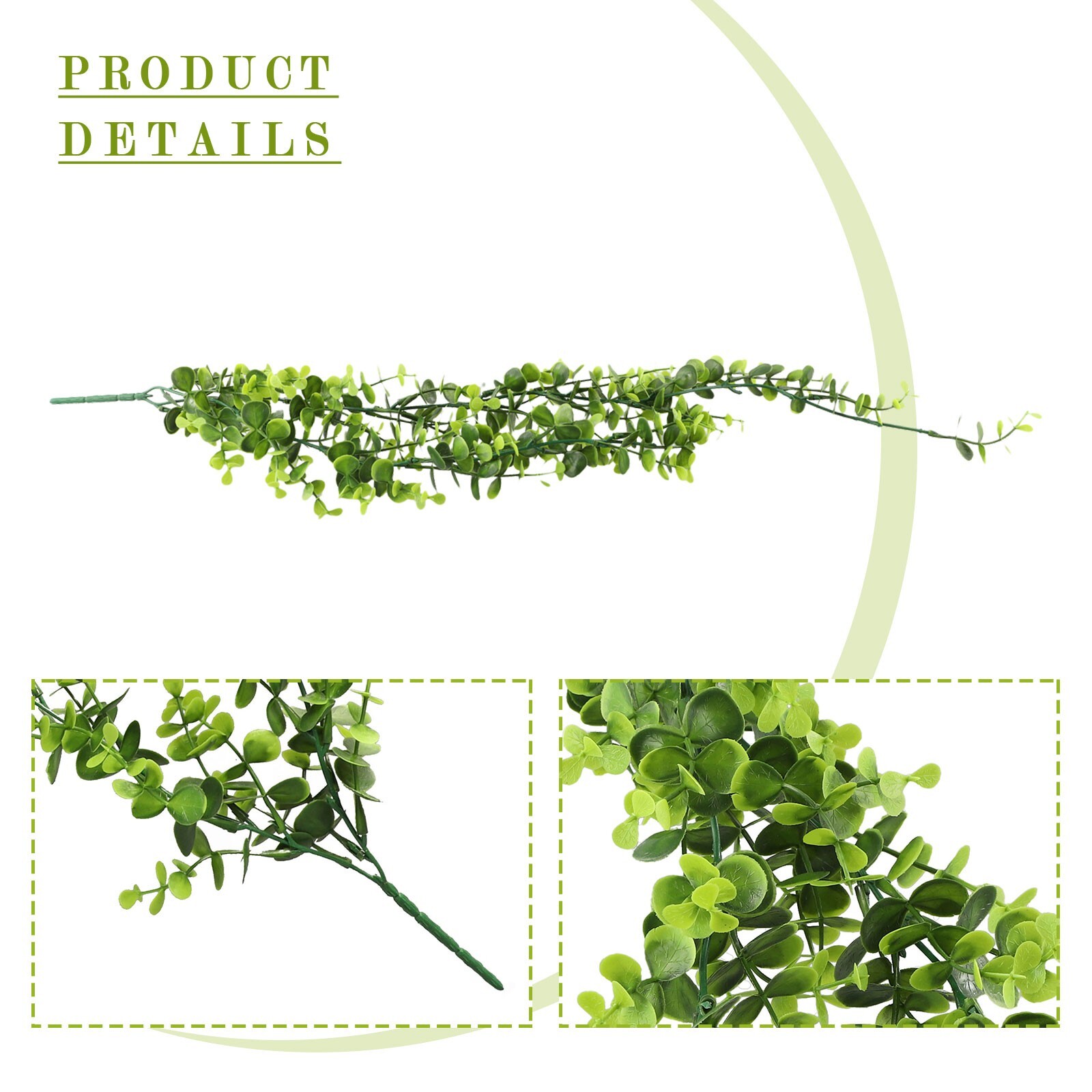 1 X Artificial Ivy Trailing Vine Fake Foliage Flower Hanging Leaf Garland Plant
