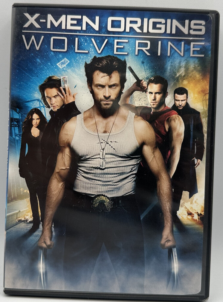 X-Men Origins Wolverine DVD Widescreen Liev Schreiber Ryan Reynolds 2009