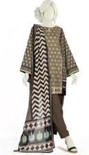 Pakistani Shalwar Kameez Stitched --PRET-- JJ  3 Piece  Size: XS 
