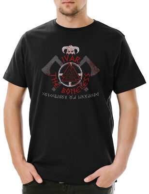 Ivar The Boneless Herren T-Shirt Berserk Berserker Vikings Wikinger Thor Odhin