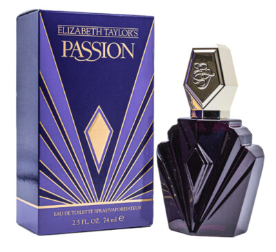Passion by Elizabeth Taylor 2.5 oz EDT Perfume for Women Brand New In Box