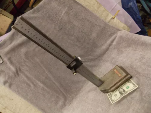Mitutoyo Japan vernier height gage Indicator 20" or 500mm gauge Precision
