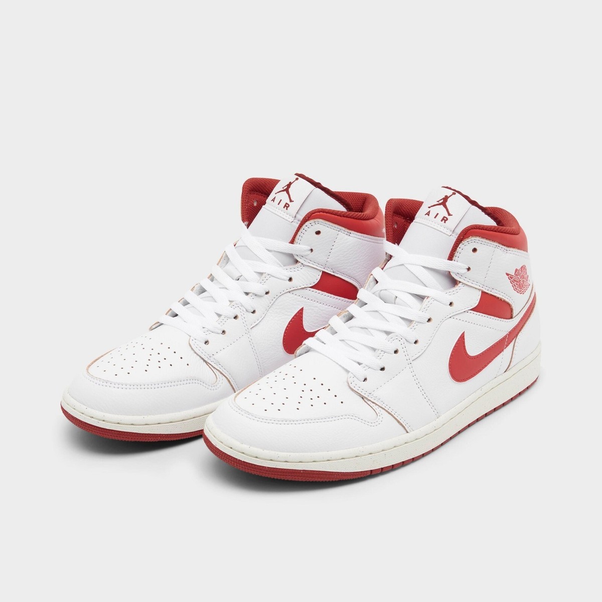 靴 Nike Air Jordan 1mid Nike Air Jordan 1 Mid SE FJ3458-160 Sneaker Mens 10.5 White