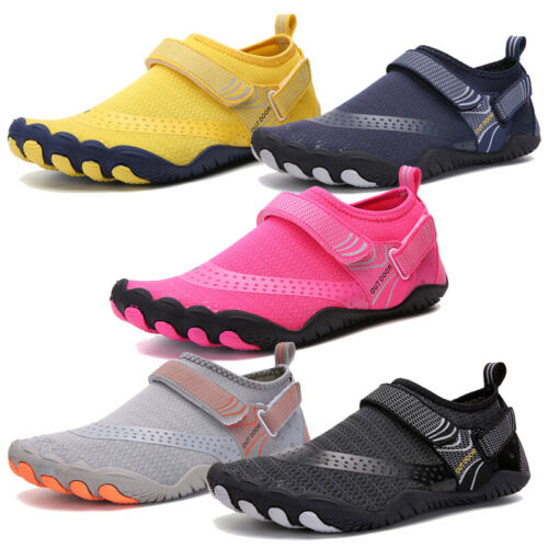 Womens Quick Dry Water Shoes Barefoot Swim Diving Surf Aqua Sport Beach Trainers - Picture 1 of 17