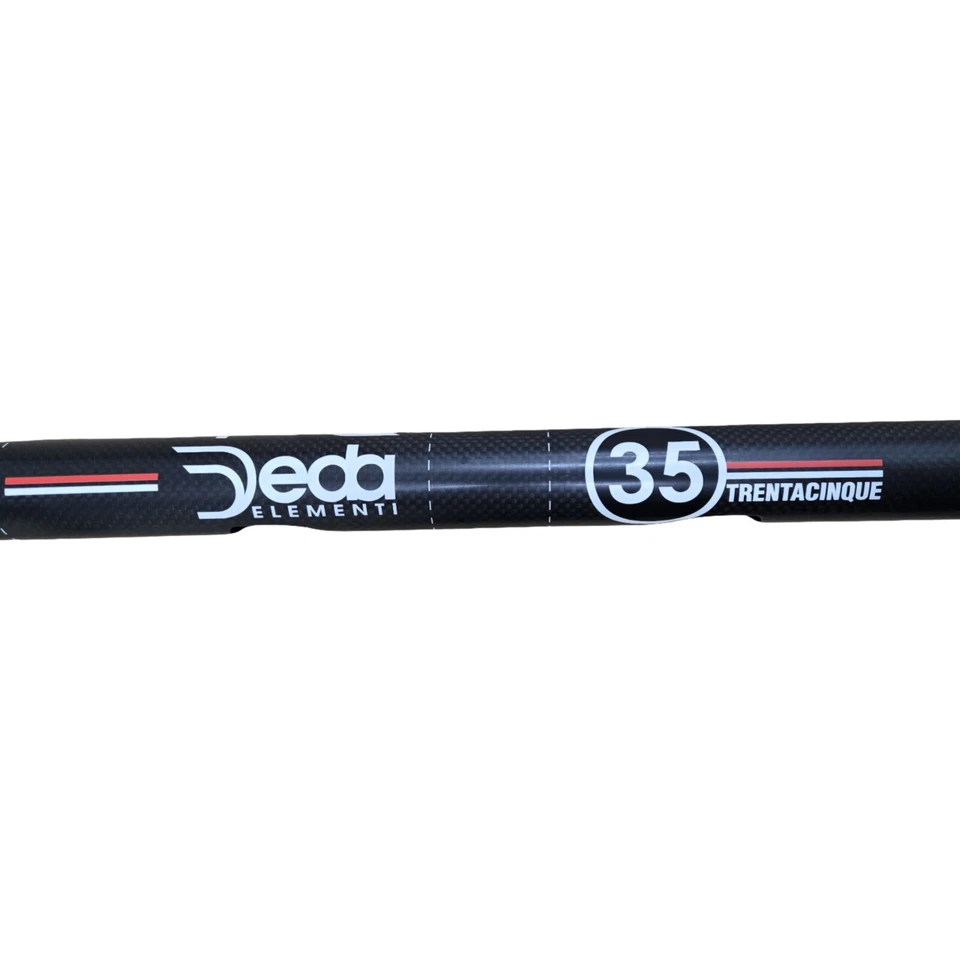 DEDA Carbon Gravel Road Handlebars Trentacinque 35mm Bar internal cable 42cm - Image 3 of 4