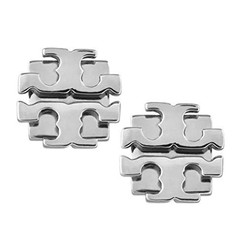 【Tory Burch】MiniRopeLogoStud ピアス silver Tory Burch Women's T Logo Small Stud 53355 Silver Plated
