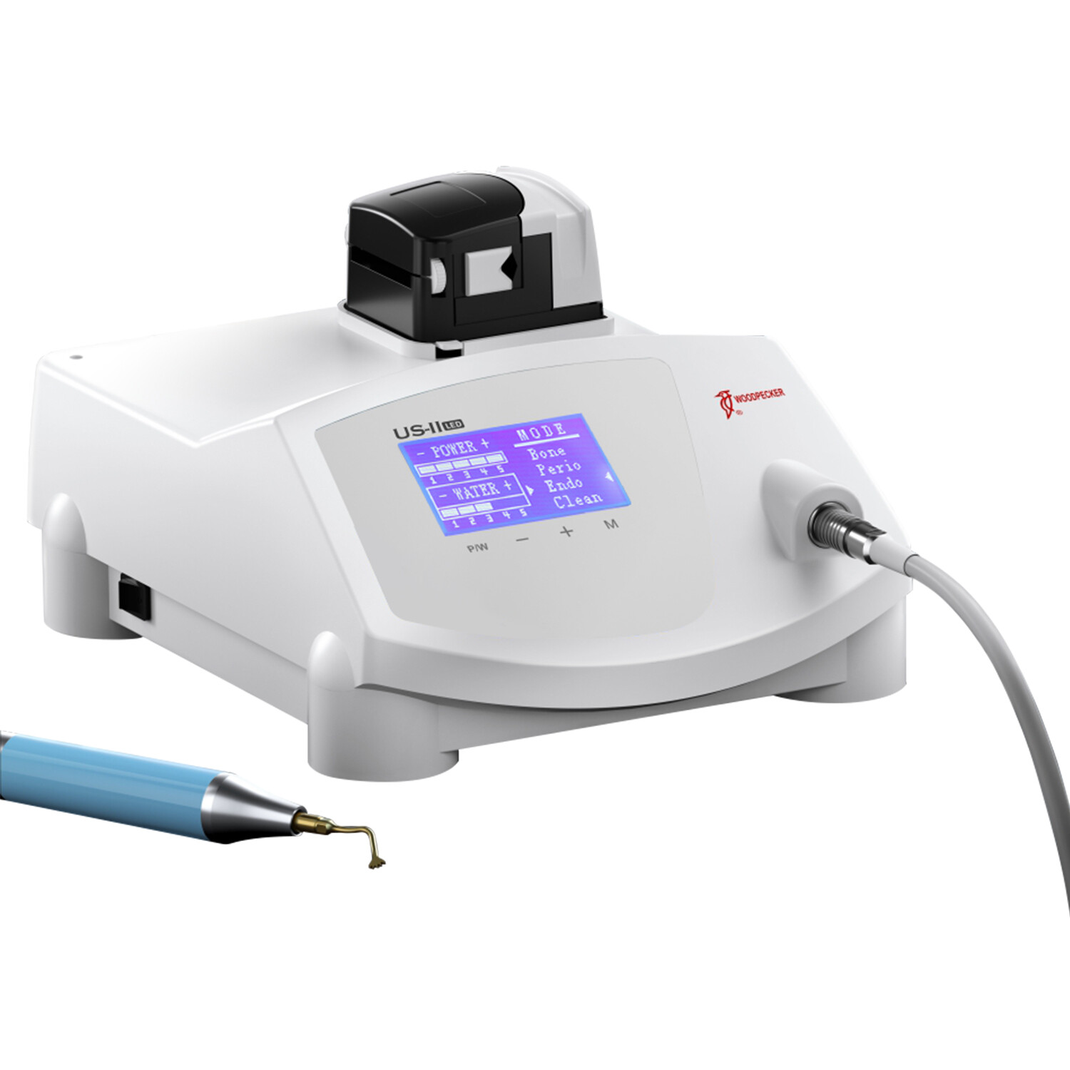 Woodpecker US-II LED Bone Ultra Surgery 2 Handpieces, 14 Tips 120W | eBay