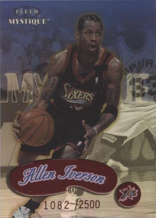 Fleer Allen Iverson Basketball 1999-00 Season Sports Trading Cards