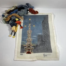 HEIDI THE PLAZA-CANVASWORKS TRADITIONS-HANDPAINTED NEEDLEPOINT CANVAS