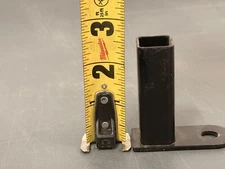 (20) Black Galv Steel Fence Panel Mounting Brackets for 1" x 1" Str Rails #3303