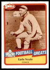 1989 Hall of Fame RED #55 Earle Greasy Neale HOF Philadelphia Eagles COACH 