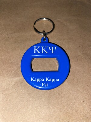 Kappa Kappa Psi Bev Key  3 in 1 Beverage Can Bottle Opener/Keyring RETIRED 