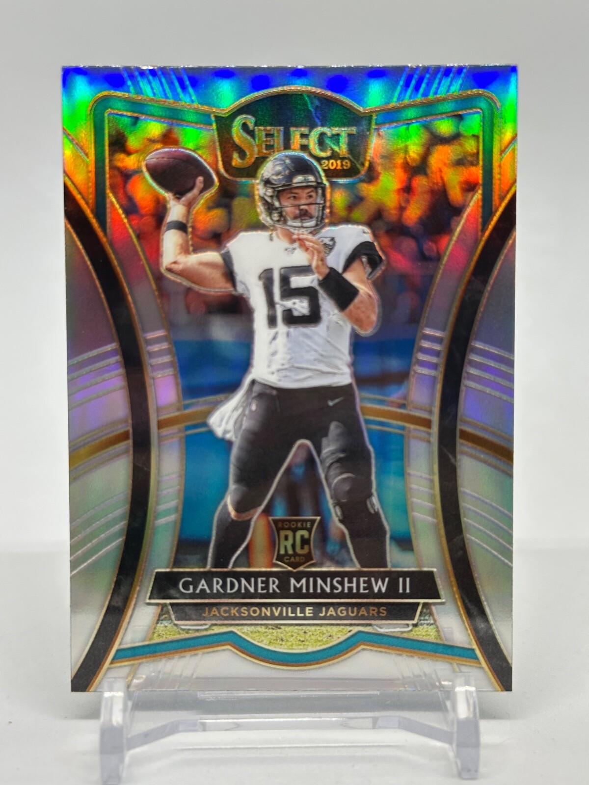2019 Panini Select #178 Gardner Minshew II Silver Premier Level RC Jaguars
