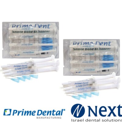 LOT X 2 Dental prime dent silane bond Enhancer composite cement to porcelain USA