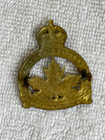 Original WWII Royal Canadian Army Cadets Cap Badge — photo 2