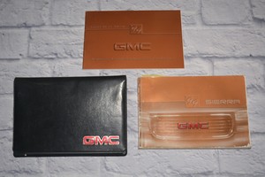 1999 Gmc Sierra Owners Manual Guide Book Set With Case Oem Ebay