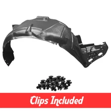 Front Passenger Side Fender Liner w/ Clips For 2003-2007 Honda Accord Sedan