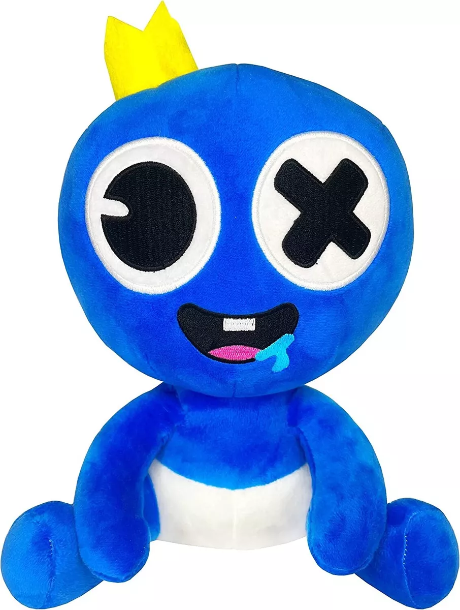 Rainbow Friends Blue Plush Figure Game FNF Toy NEW 