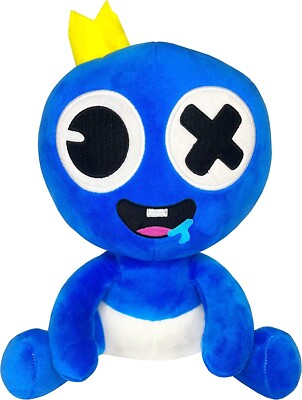 Rainbow Friends Baby Blue Plush 9'' Inch Tall - Doll figure Game FNF Toy gift NEW