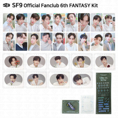 sf9 ポストカード SF9 Official 6th Fanclub FANSTASY Fan Kit Mise en scène Photocard