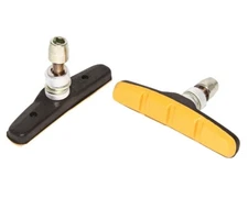 AltaLine Bicycle 70mm V-Brake Brake Shoes Black/Yellow.