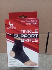 ASTORN ANKLE SUPPORT BRACE - One Size - Black