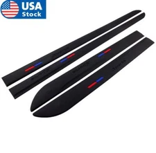 4x New Universal Side Skirt Door Side Line Sill Garnish Body Molding Trim Cover