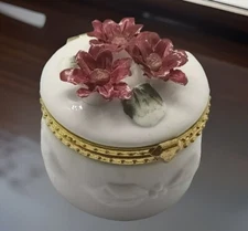 Zales Trinket Box Limoges Ceramic Limited Edition 2000 Jewelry