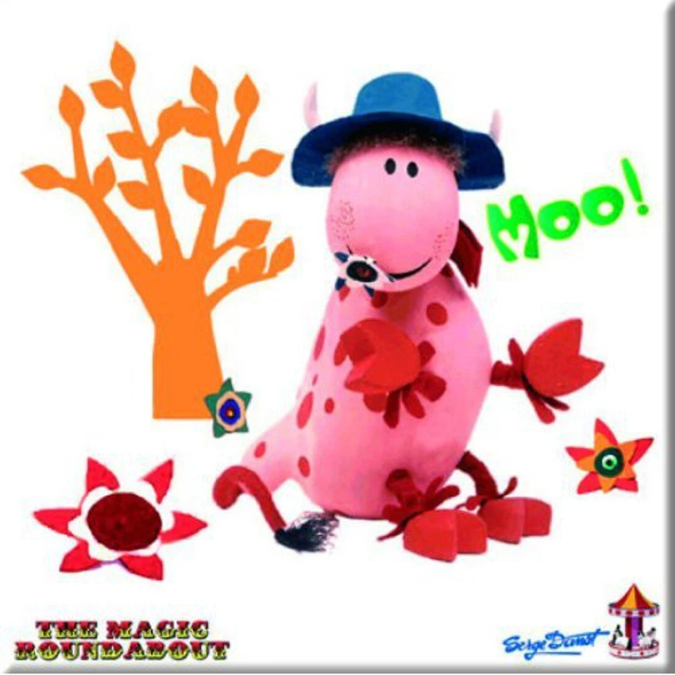Magic Roundabout Fridge Magnet Characters - MRMAG01