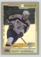 2000-01 Topps Chrome Refractor 2/25 Scott Hartnell #247 0c3