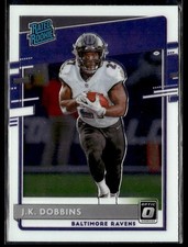 2020 Donruss Optic #161 J.K. Dobbins  Rookie RC Football Card 0101D
