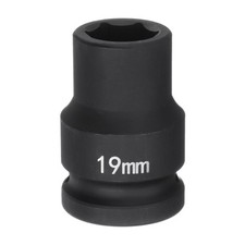 Zócalo de impacto de 6 puntos 3/4" accionamiento 19 mm métrico 40Cr zócalo de impacto