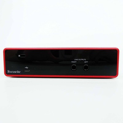 Focusrite Scarlett 2i2 3rd Gen USB Audio Interface with Pro Tools